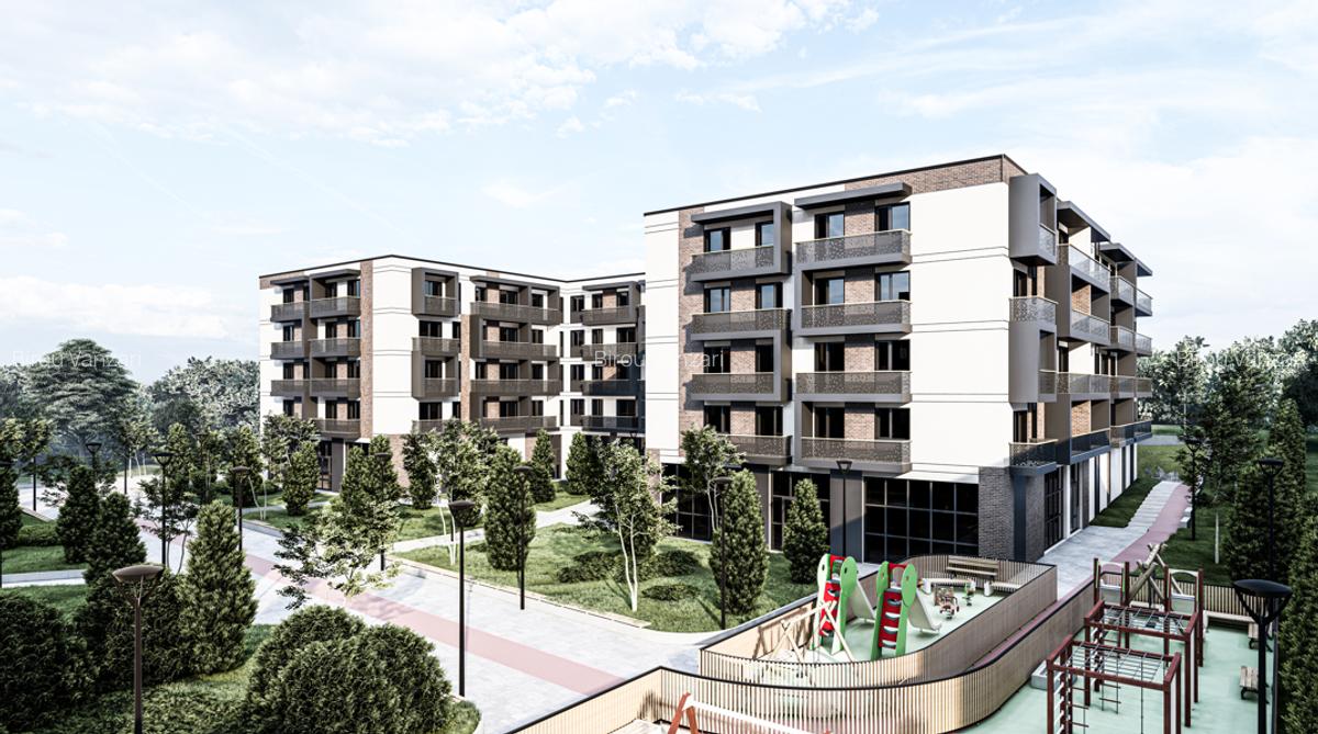 BRAUS CONFORT VIȘANI - Apartament Tip D – 2 Camere Decomandat - 1 BRAUS CONFORT VIȘANI - Apartament Tip D – 2 Camere Decomandat - 1