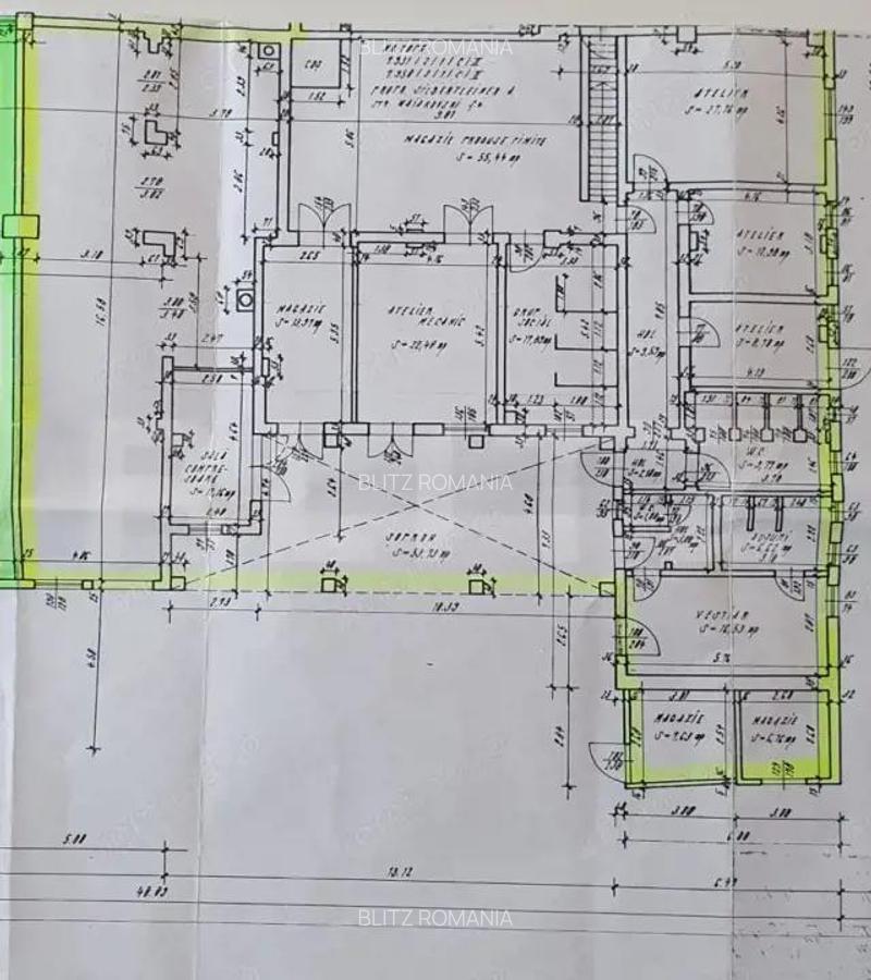 Spatiu Industrial de inchiriat, 350 mp, zona Dambul Rotund - 1