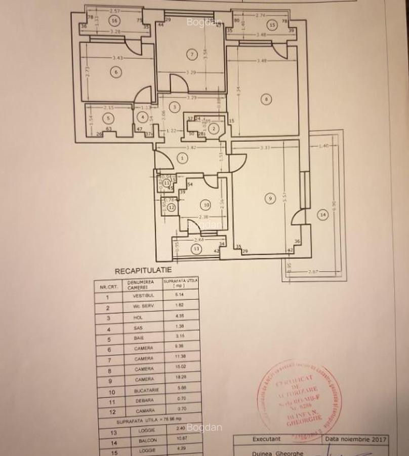 Apartament 4 camere decomandat, Pantelimon - Liceul Blaga - 2