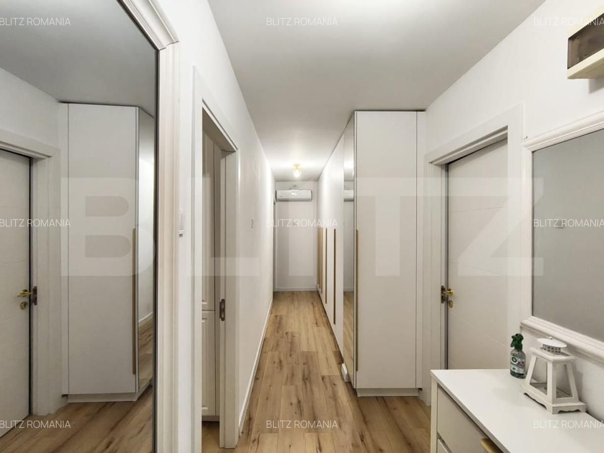 Apartament spatios, 3 camere, 2 bai, 2 balcoane, Rogerius – amenajat modern - 8