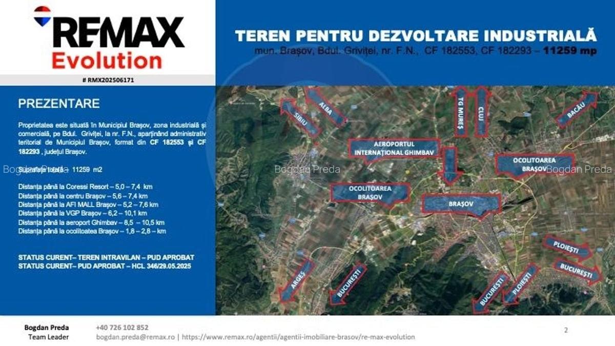 Teren pentru Dezvoltare Industriala - COMISION 0% - 4
