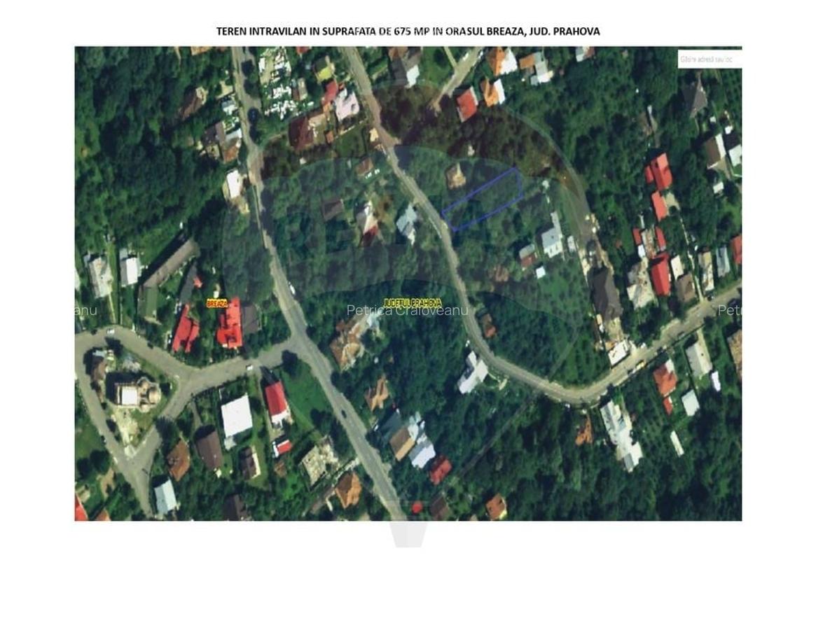 Vanzare teren intravilan 675 mp Breaza -  Strada Garii - 2