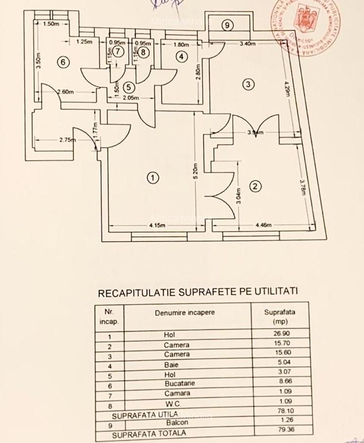 Apartament Titulescu- Banu Manta - 14