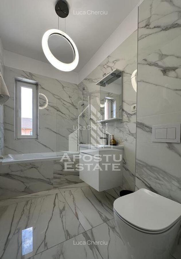 Penthouse cu 3 camere si 2 bai complet mobilat si utilat ... - 12