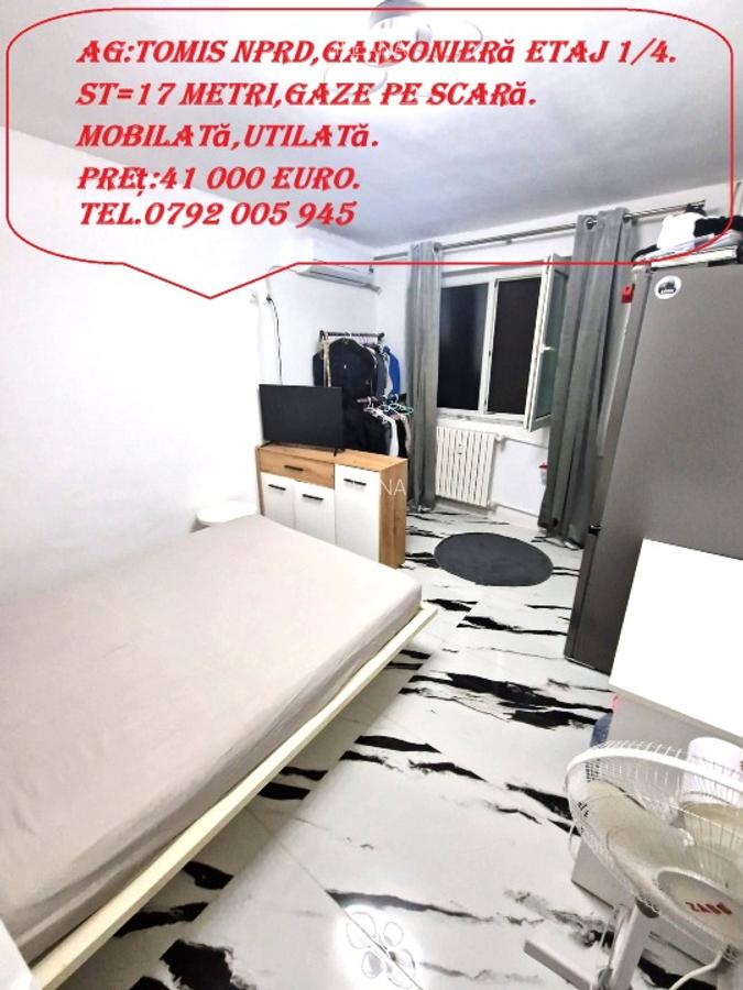 Tomis nord-garsonieră 17 metri - 1