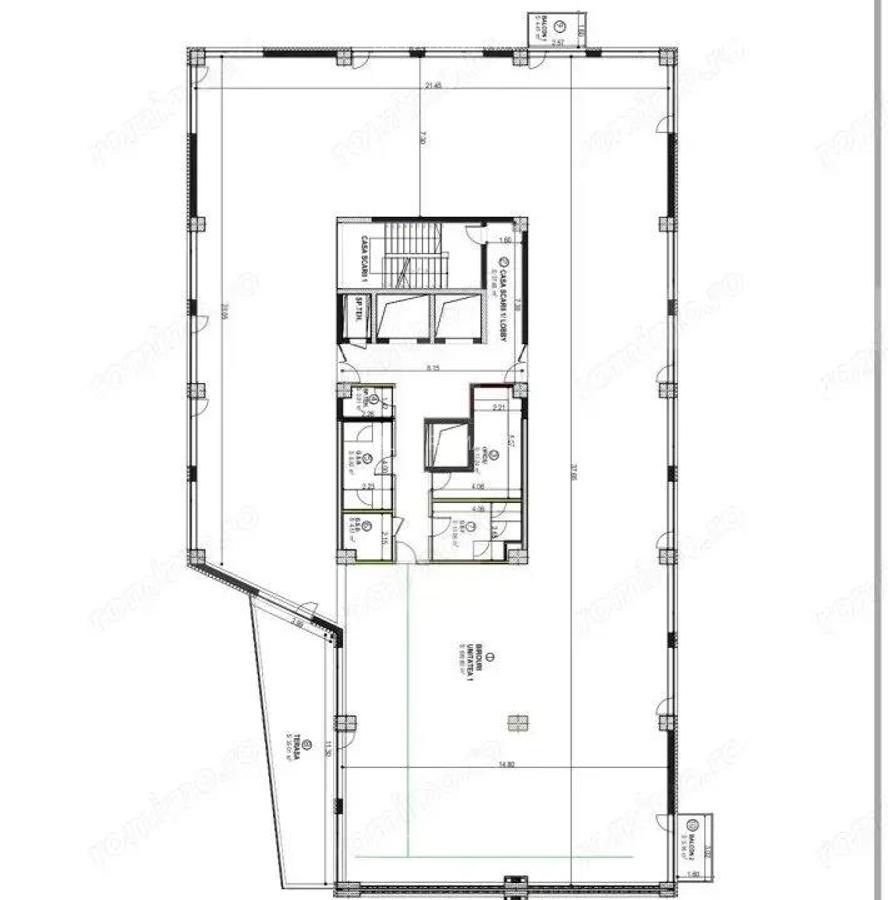 Birouri in cladire ultramoderna, clasa A++, zona Vivo - 5