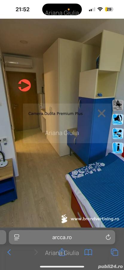 Contract camin privat Arcca Pajura - camera dubla premium - 3