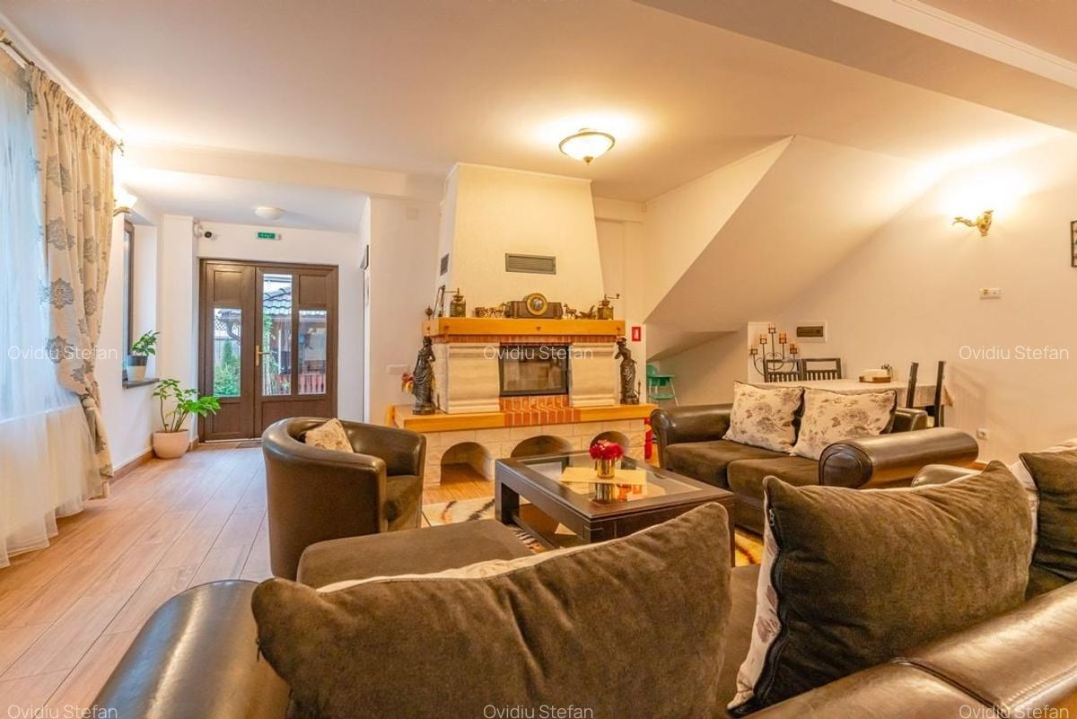 Pensiune Râșnov, 13 camere plus locuință proprietar, zonă Cetate - 3