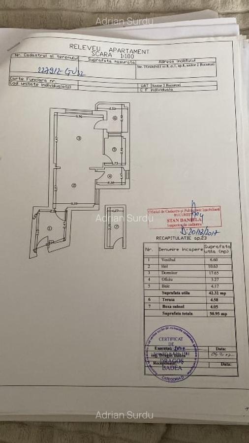 Apartament tip studio, ultracentral str Toamnei - 3 Apartament tip studio, ultracentral str Toamnei - 3