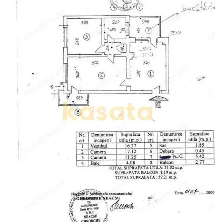 OPORTUNITATE | APARTAMENT 2 CAMERE | CALEA MOSILOR | BLOC 1982 - 8