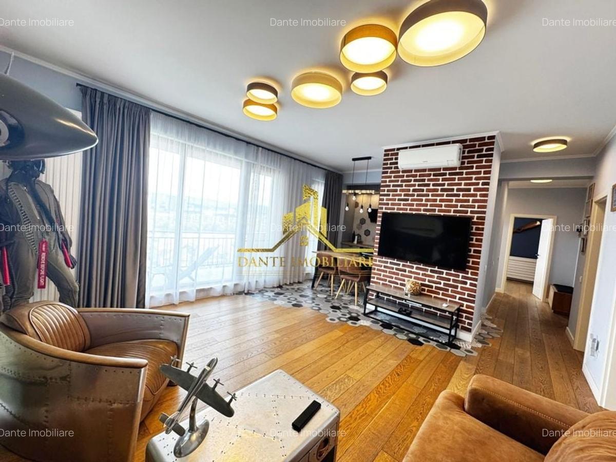 Penthouse, 3 camere, ultrafinisat, lux, terasa, jacuzzi, Sunny Hill - 15