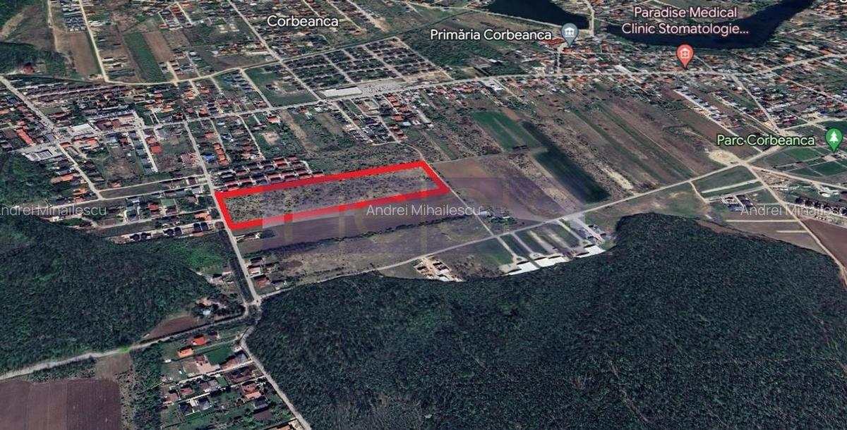 Oportunitate Corbeanca | 51.772 mp | deschidere 142 mp | utilitati - 3