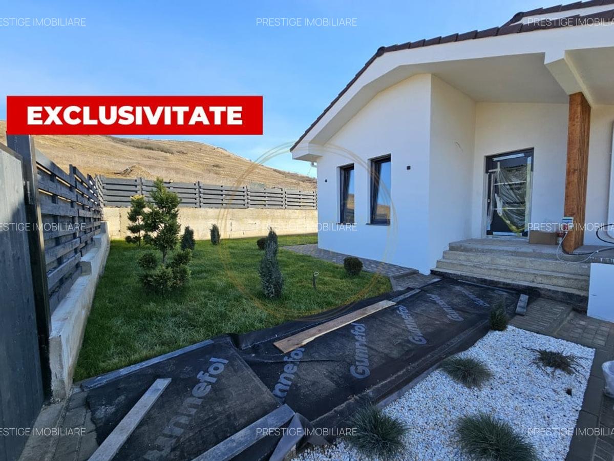 Casa individuala 1 nivel, teren 900 mp, 107 mp utili, 4 cam, com. Jucu - 1 Casa individuala 1 nivel, teren 900 mp, 107 mp utili, 4 cam, com. Jucu - 1