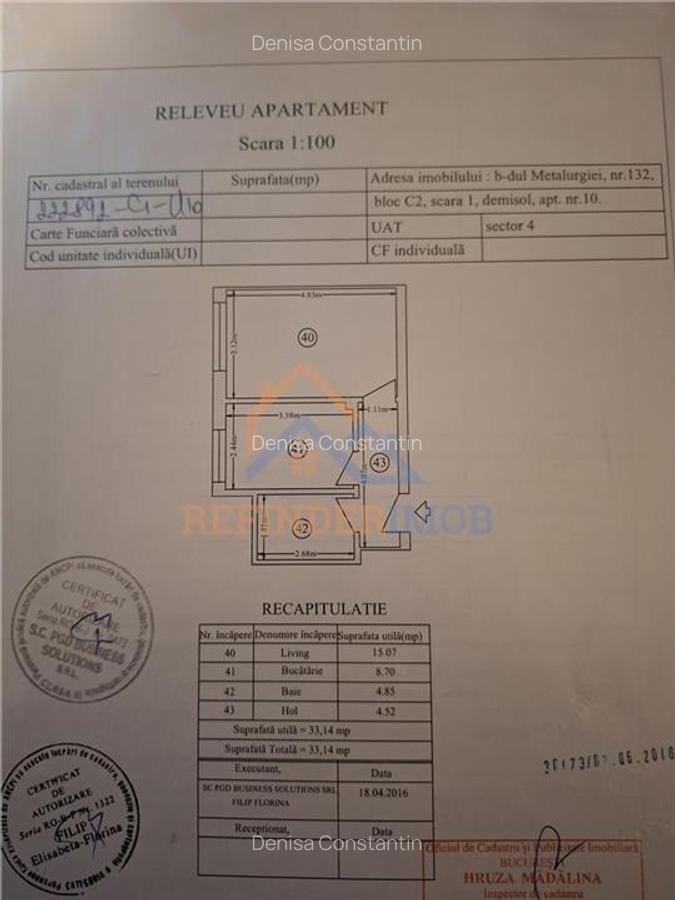 Vanzare apartament 2 camere, zona Berceni- Metalurgiei - 16