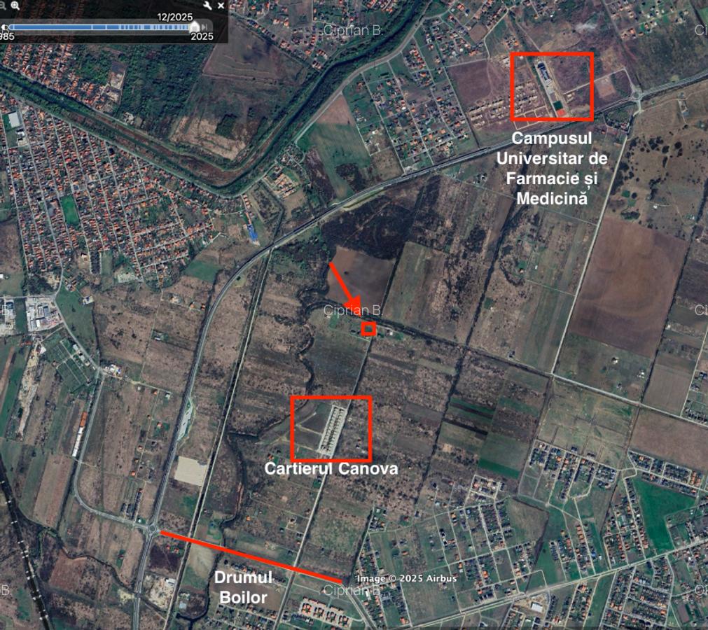 Teren de vanzare. Pozitie excelenta. - 1