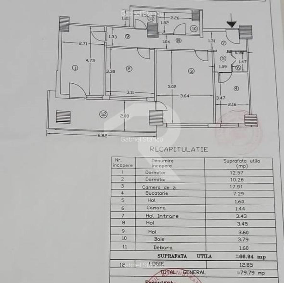 3 camere bloc reabilitat termic, Parcul Plumbuita, Doamna Ghica, zona Colentina - 15