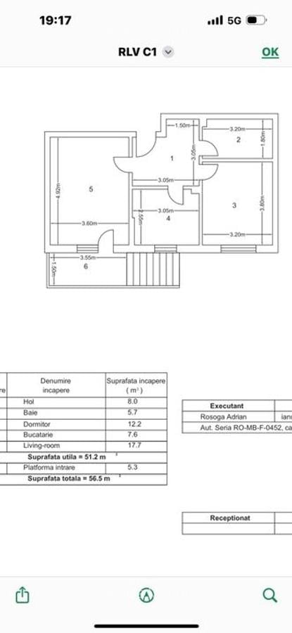 AP. 2 CAMERE - GRADINA 43MP, BUCATARIE INCHISA, STATIE STB,COMISION 0% - 4