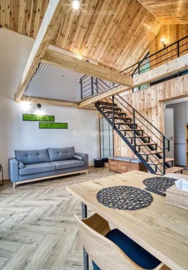 Cabane scandinave premium, vedere catre padure investi?ie turistica in Sinaia - 4