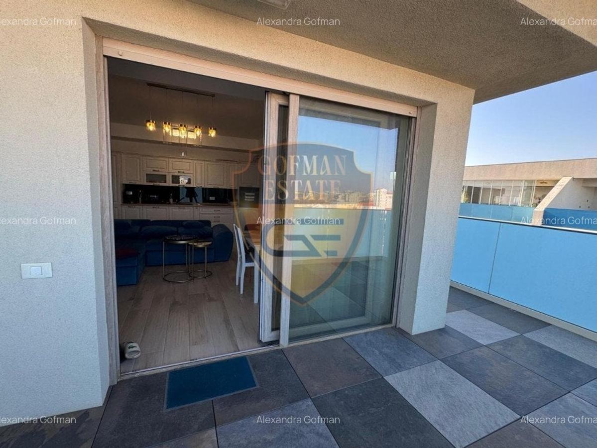 Penthouse 4 camere vedere la mare Mamaia Nord Marina Surf Residence parcare - 26