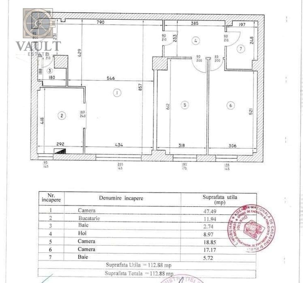 Apartament cu 3 camere semidecomandat, mobilat în Străulești - 12