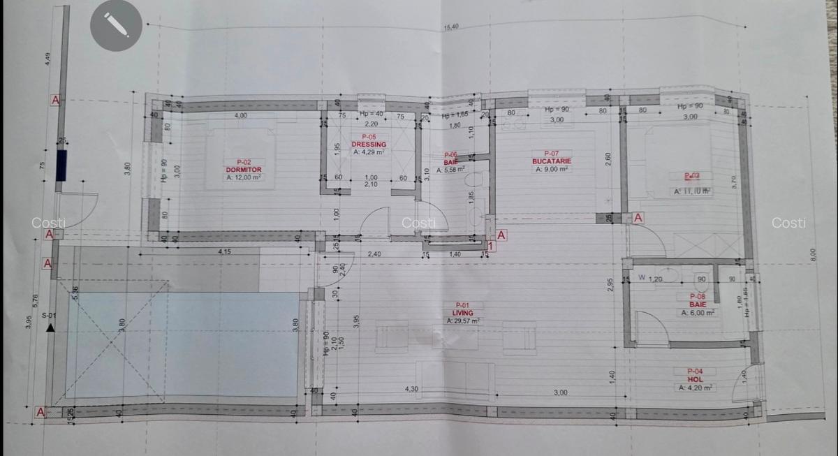 Vând teren în spate la Auchan Titan cu Autorizație de construire - 3