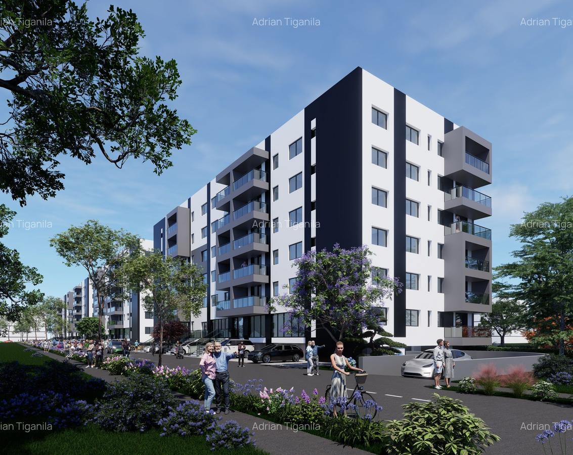 Apartament 2 camere Popesti Leordeni Splaiul Unirii- Rate la Dezvoltator - 1