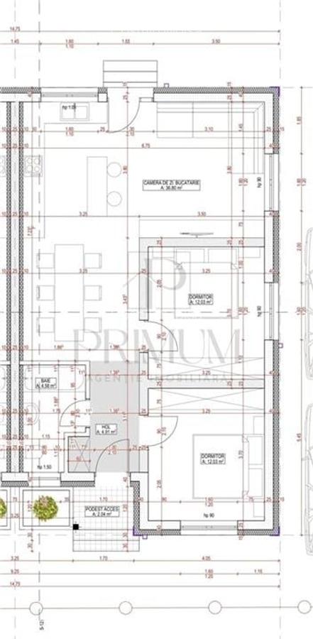 Duplex cartier Plopi - aproape de asfalt - zona linistita. - 8