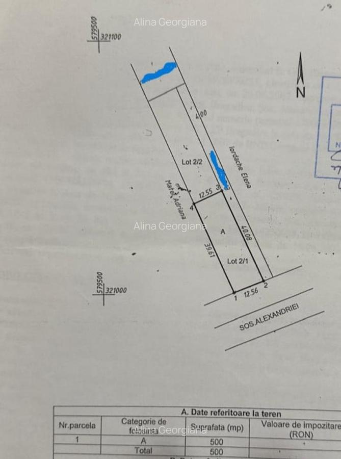 Teren de vanzare Soseaua Alexandriei-langa pod - 1