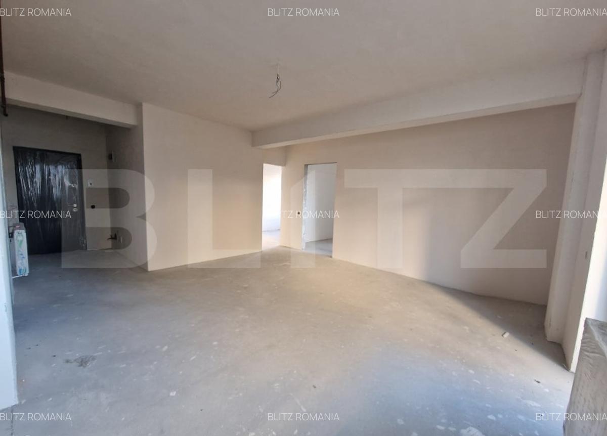 Apartament cu 3 camere, semifinisat, 68 mp, terasa, garaj, Urusagului - 1 Apartament cu 3 camere, semifinisat, 68 mp, terasa, garaj, Urusagului - 1