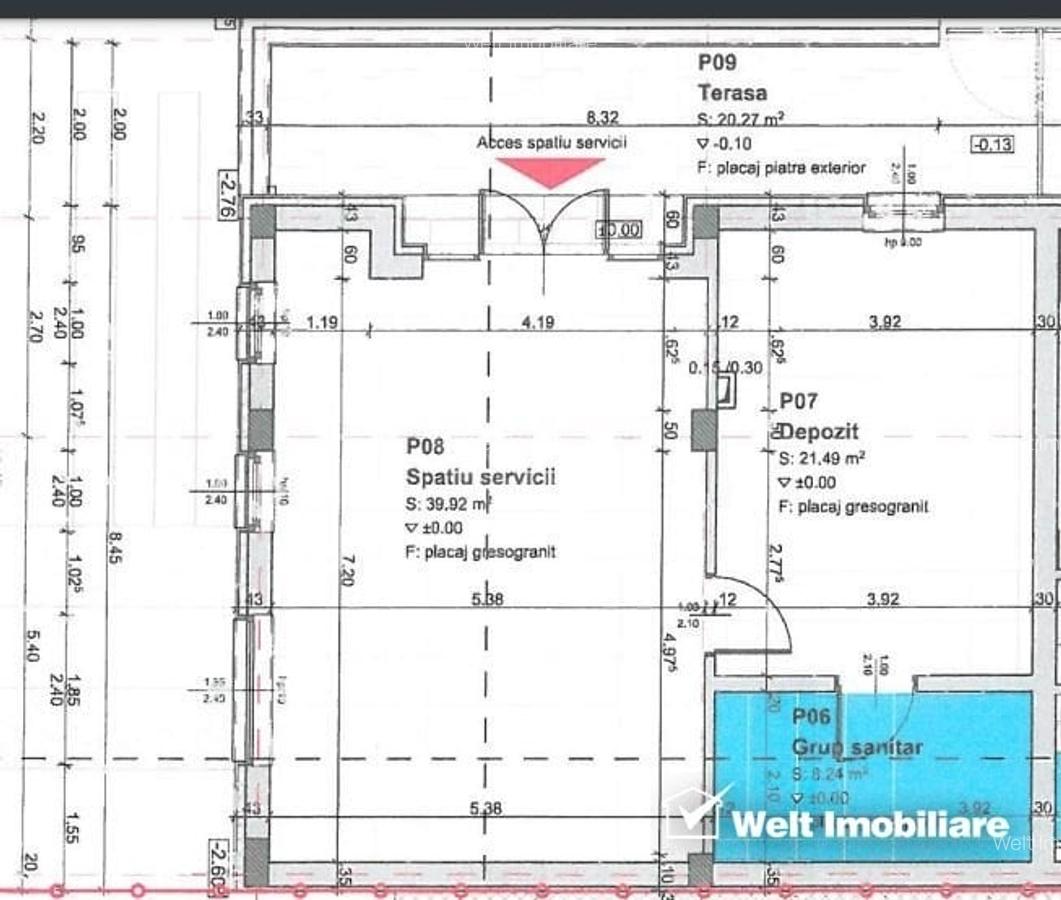 Spatiu comercial in imobil nou, cartierul Gruia - 1