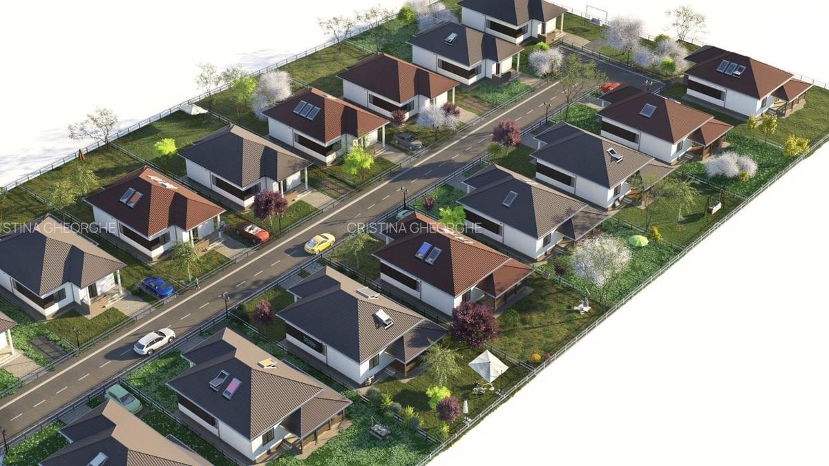 Teren Construcții intravilan de 957 mp, în Păulești - 3