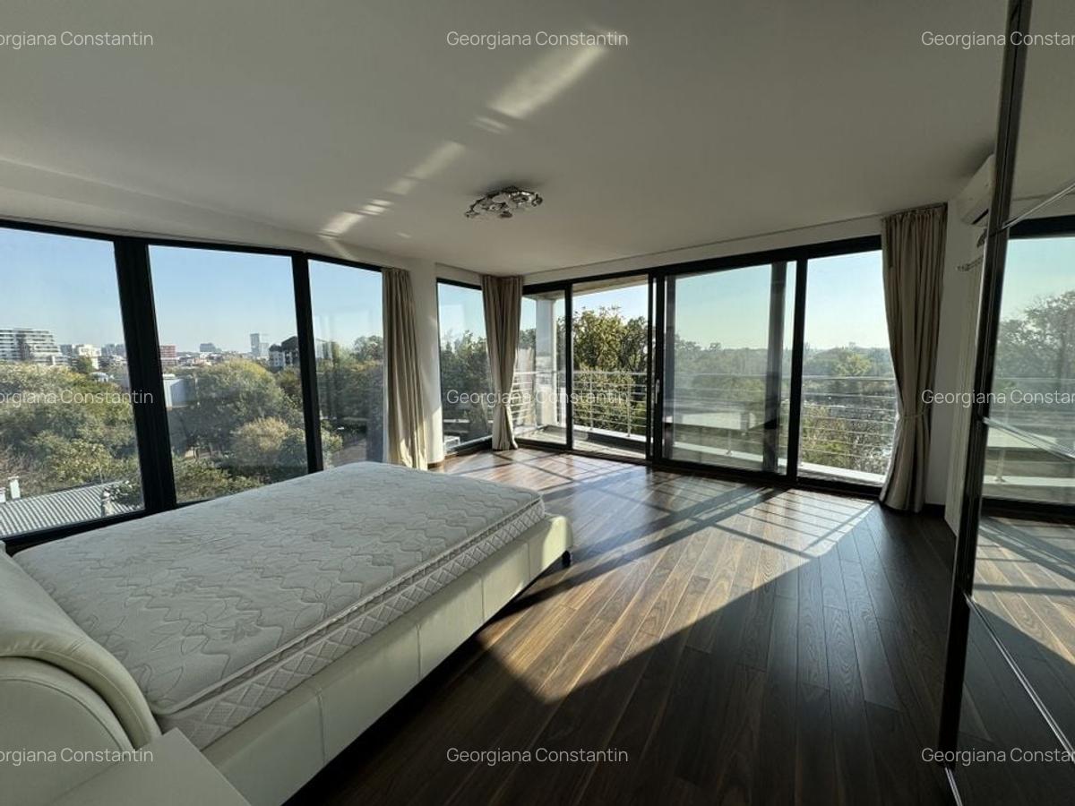 Apartament cu vedere libera catre lacul Herastrau, garaj si mobilier modern - 10