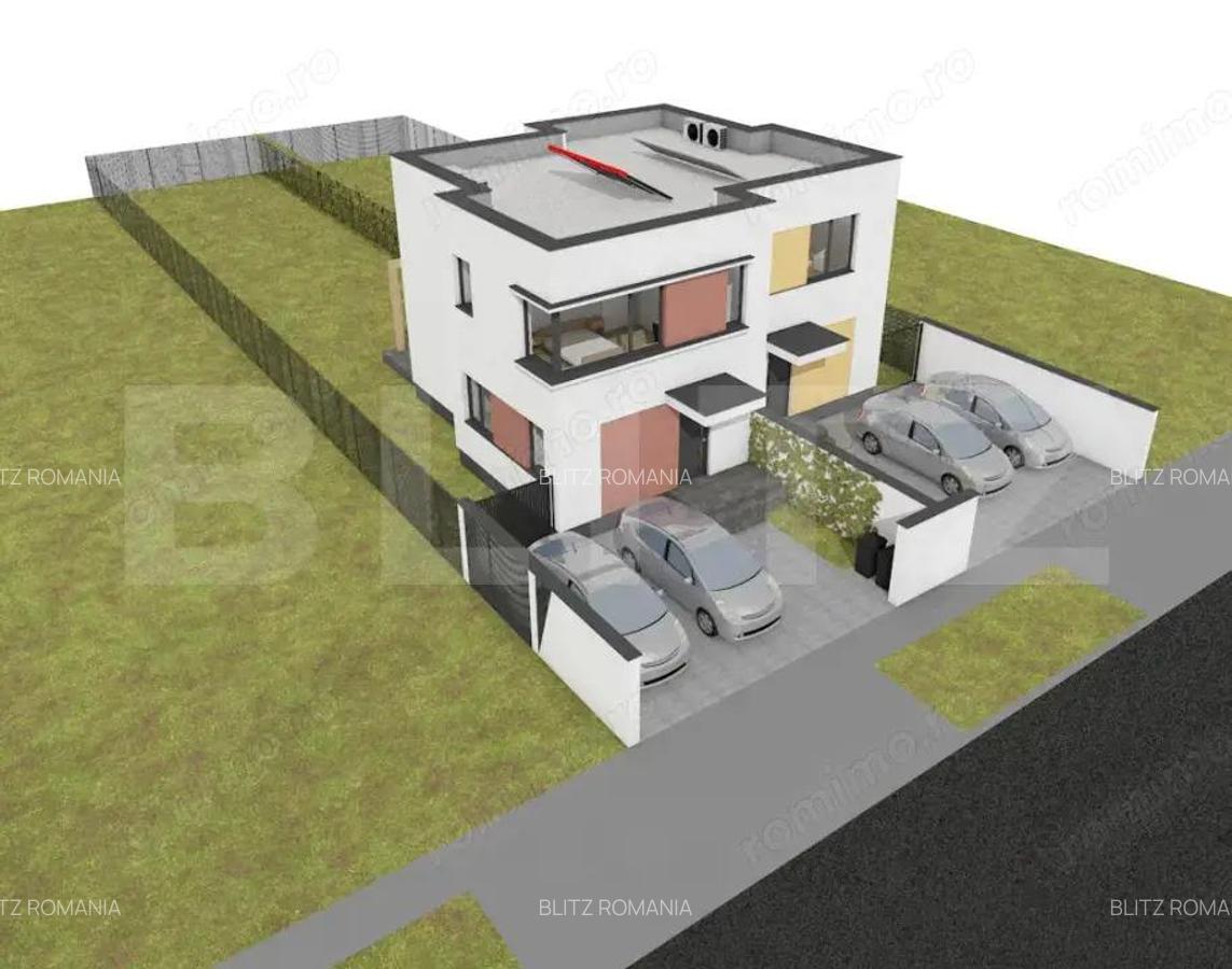 Duplex 3 camere, Su = 84,4 mp, St= 369,5 mp, Mosnita Noua - 1
