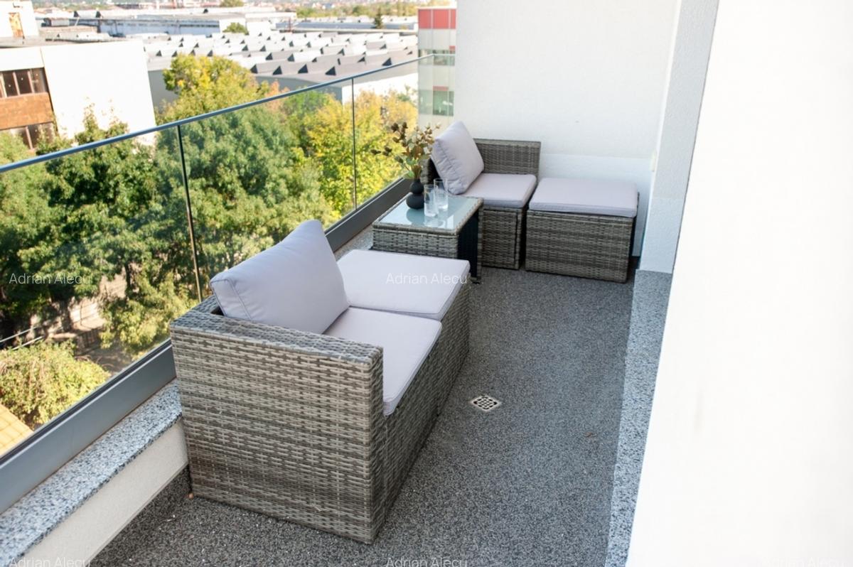 Apartament 3 camere, decomandat, 81 mp, centrala, terasa, loc parcare, Baneasa - 10