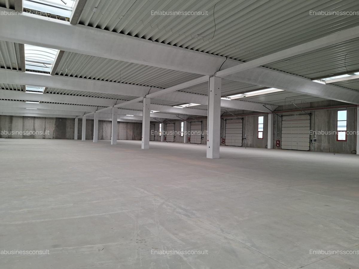 Hala beton 3000 mp, ideal fabrica, 10 Porti TIR, dedicat 400 kw - 3
