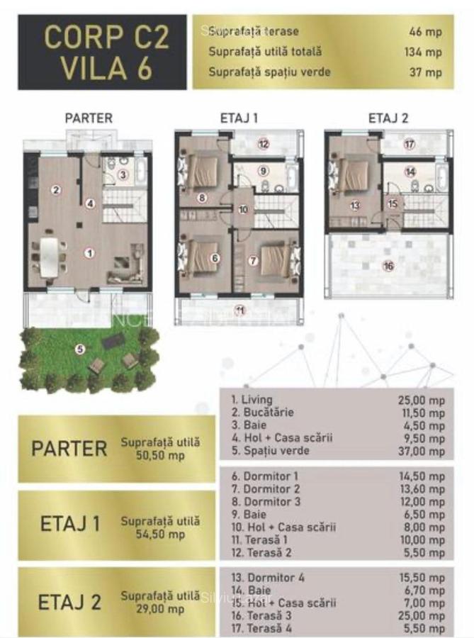 Casă cu 5 camere în Berceni - 6