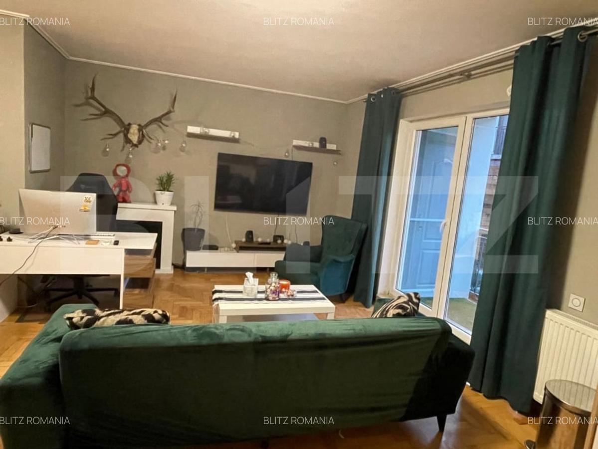 Apartament semidecomandat cu 3 camere, gradina de 80 mp, parcare, zona Terra - 2