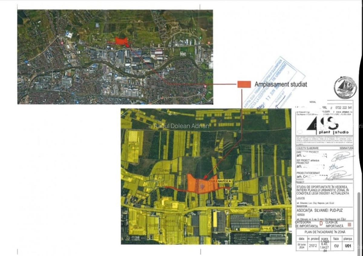 Teren intravilan Constructii, Wiew, Puz in lucru, str.Silvaniei, Iris - 5