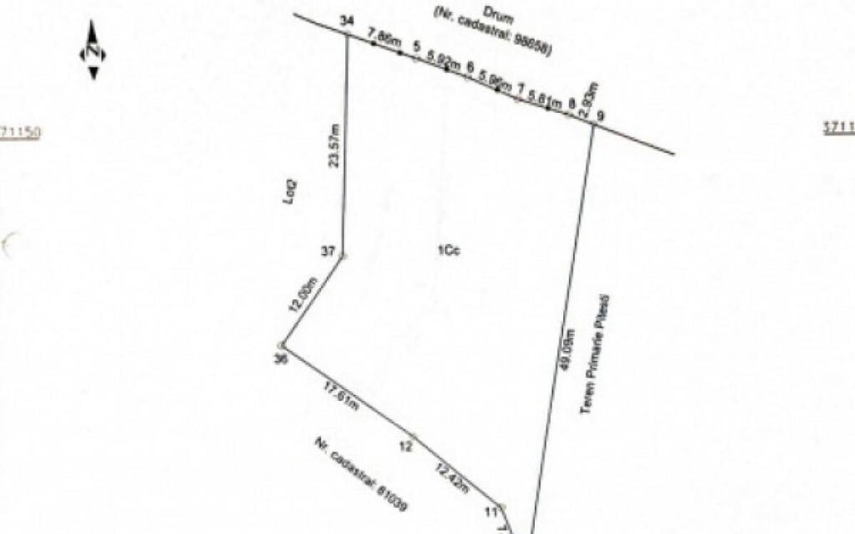 Teren de vanzare Str. Izvorului, Pite?ti, zona Stadion - 1