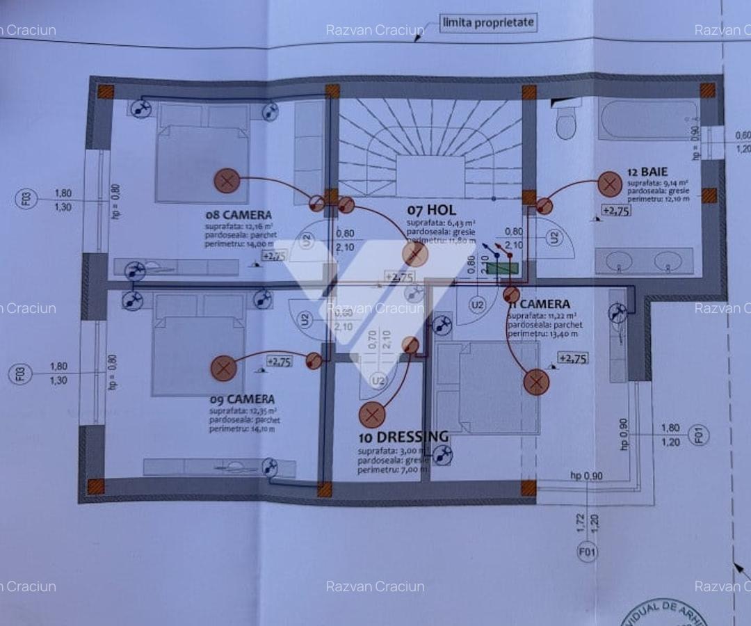 Casa individuala 4 camere 2 bai teren 284 mp in Cristian Sibiu - 1