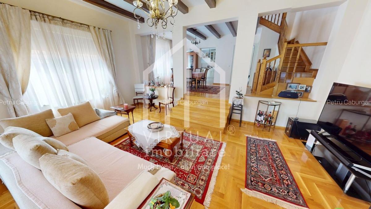 Casa cu 5 camere, 210mp utili, demisol, mobilata, Cal. Poplacii - 1