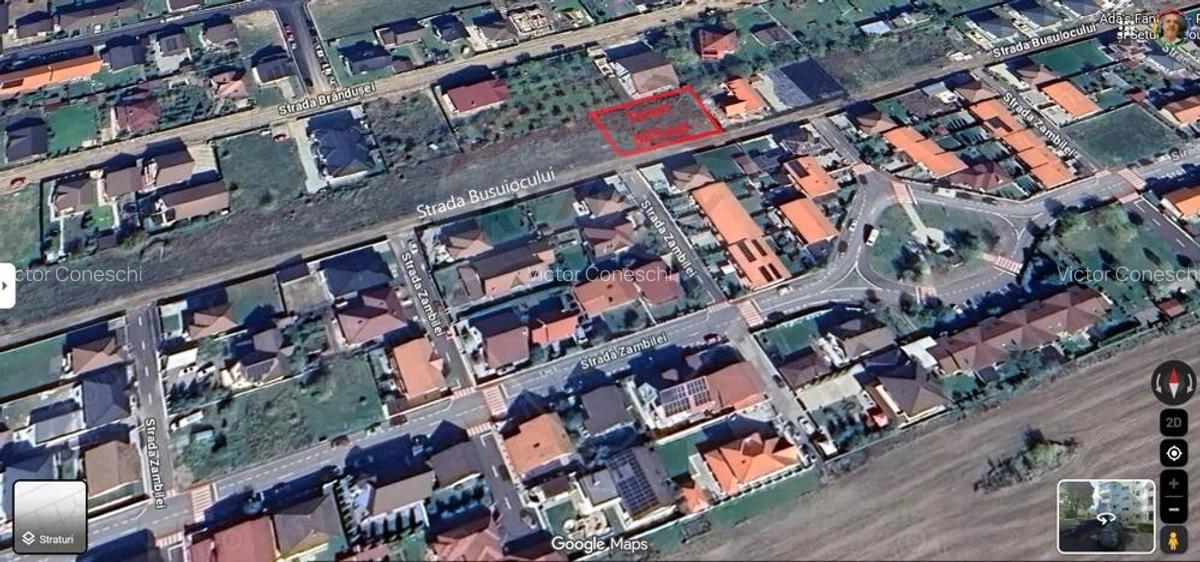 Teren intravilan 885mp de vanzare in Ghimbav Cartierul Florilor - 3