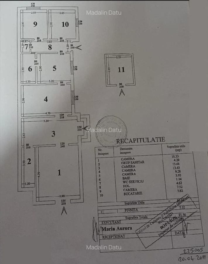 4 Camere: Calea Calarasilor-Popa Nan,curte - 6