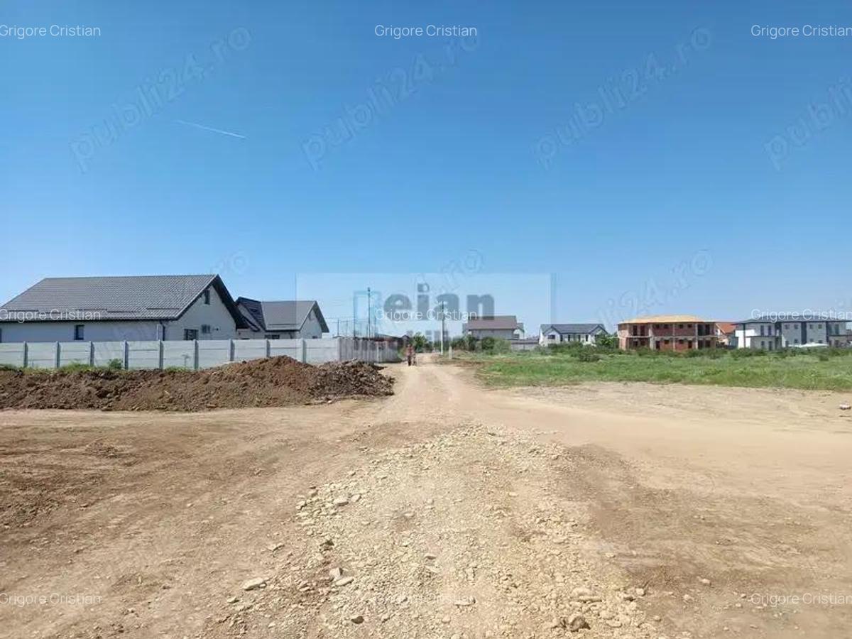 Domnesti - Str Cetinei, 718 Mp Intravilan, Deschidere 28, Utilitati - 2