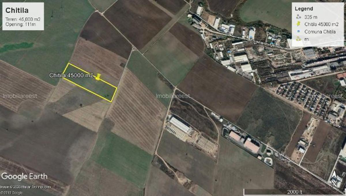 Teren de Vanzare: 44950 mp. Zona Industr. Chitila Centura Bucuresti Nord-Vest - 7