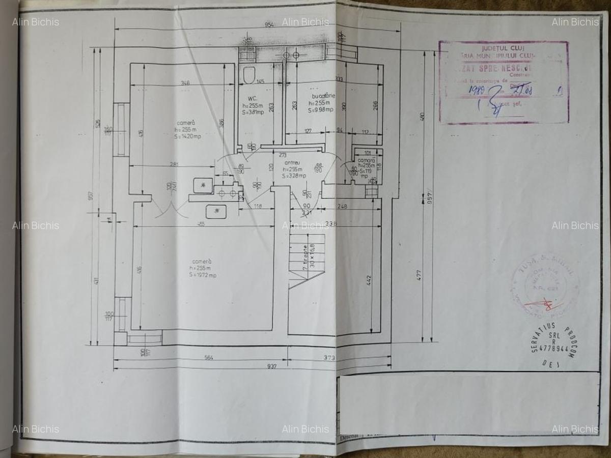 Vila 6 camere, mobilata, utilata, Andrei Muresanu, zona Engels - 39