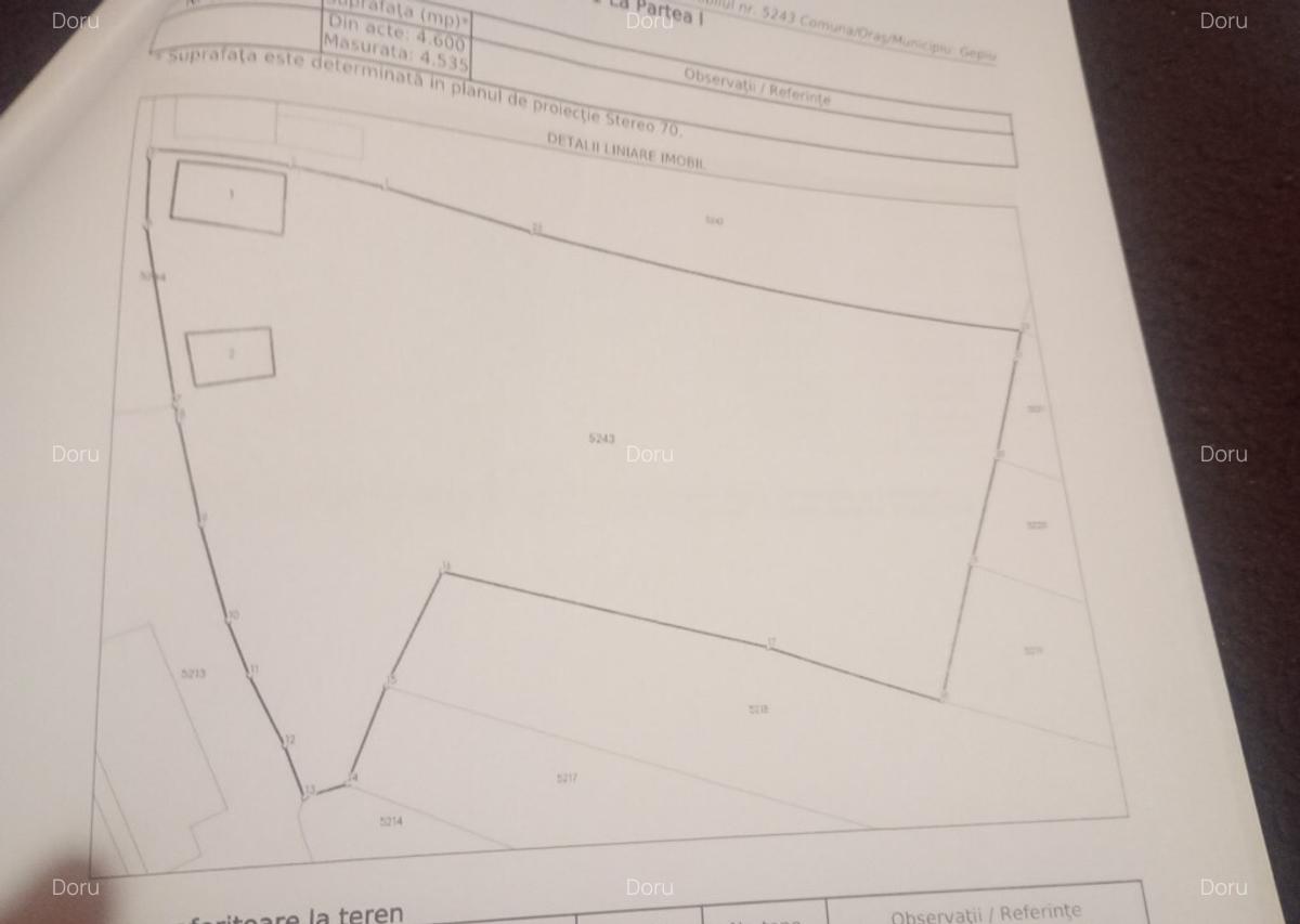 Teren intravilan 4600 mp - 2