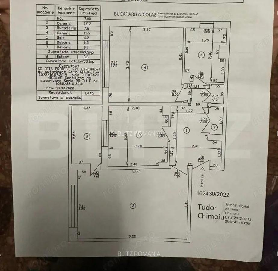 Apartament 2 camere, decomandat, zona Nicolae Iorga - 1