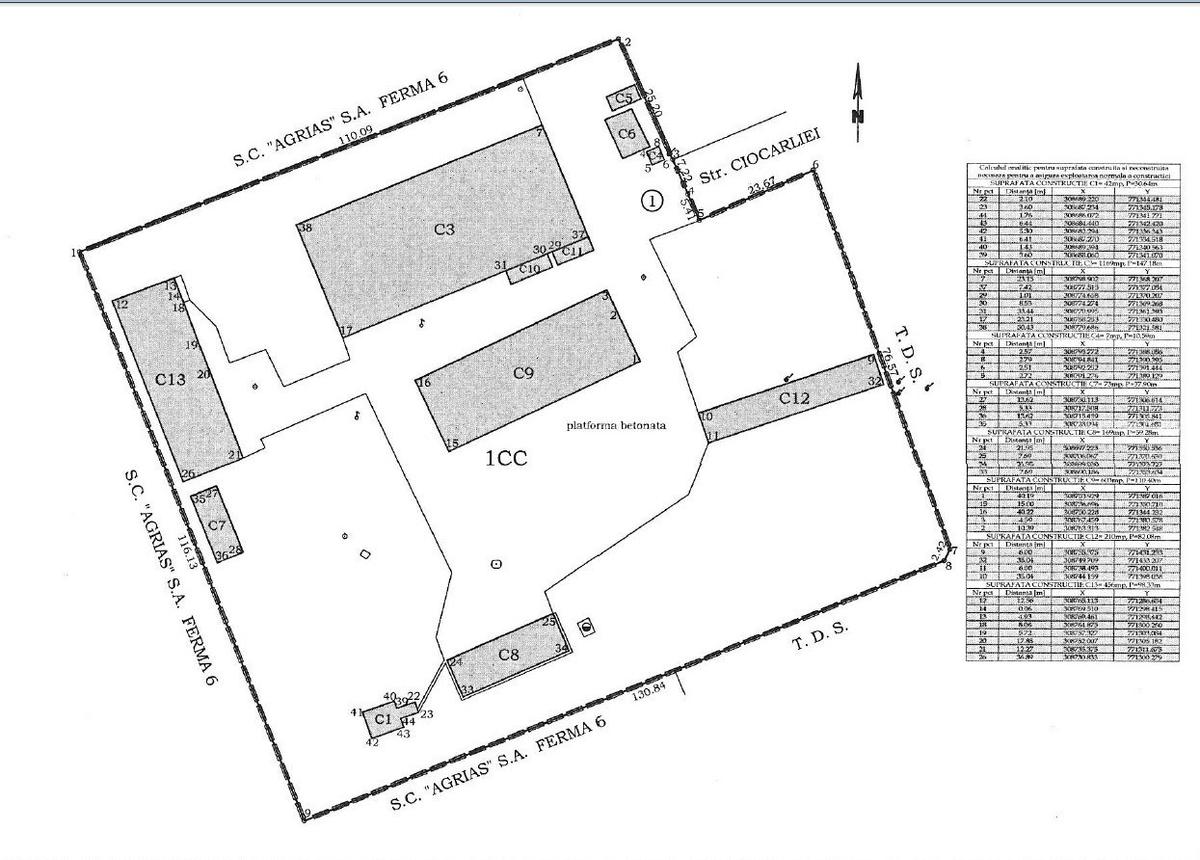 Teren Construcții intravilan de 14613 mp, în Poarta Albă - 14