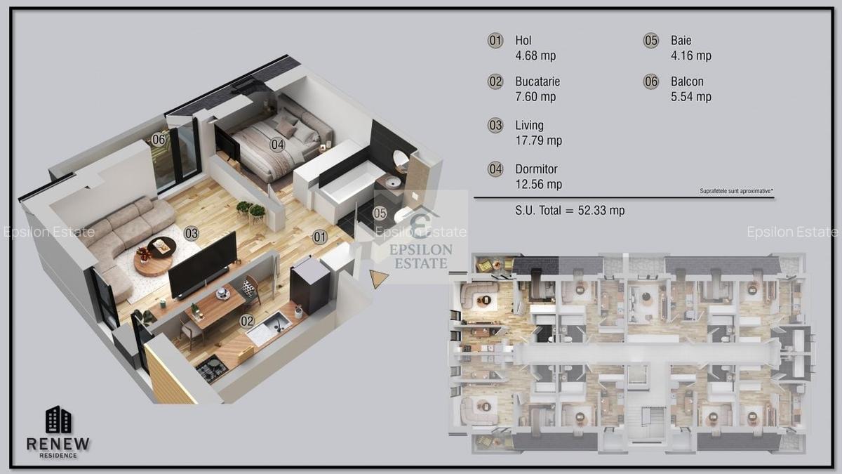 Ap. 2 cam. aprilie 2026 zona Militari Residence - 2